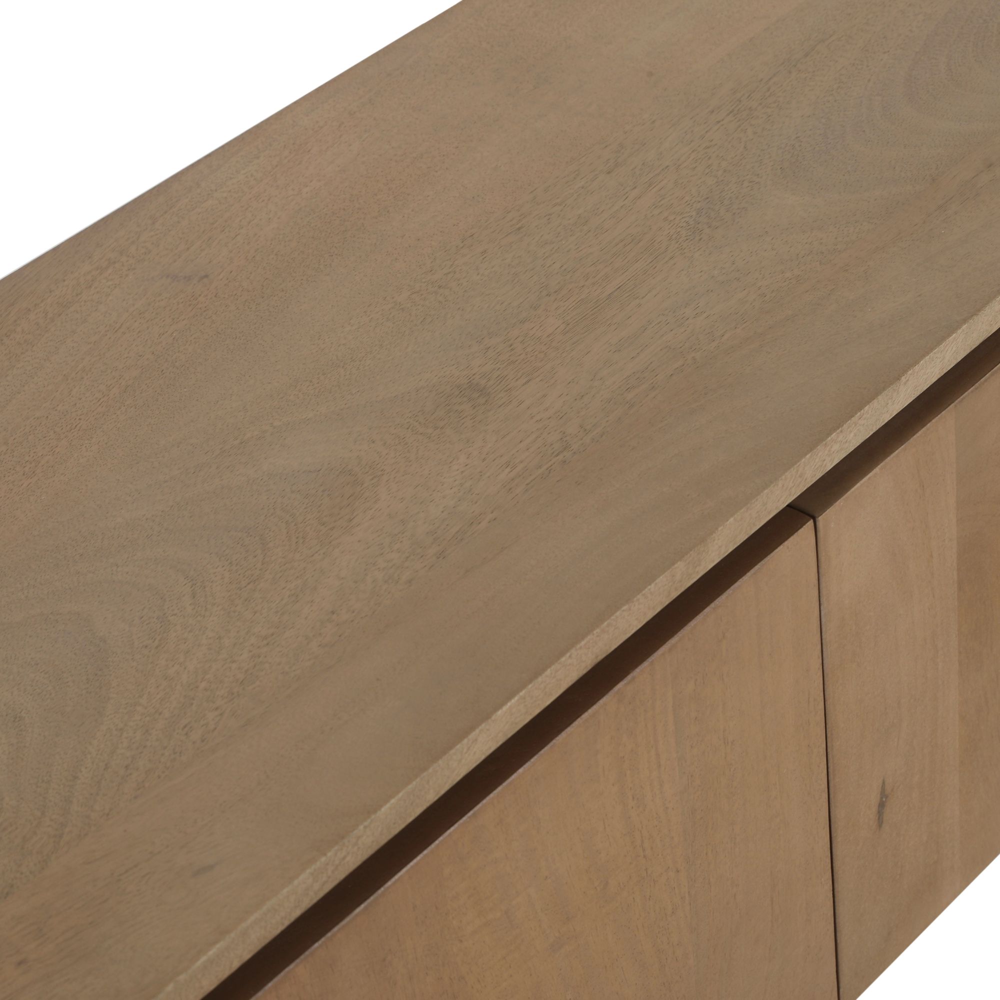 Zwevend tv meubel Dallas Naturel Mangohout 210 cm - Image 7