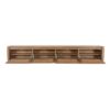Zwevend tv meubel Dallas Naturel Mangohout 210 cm - Image 3