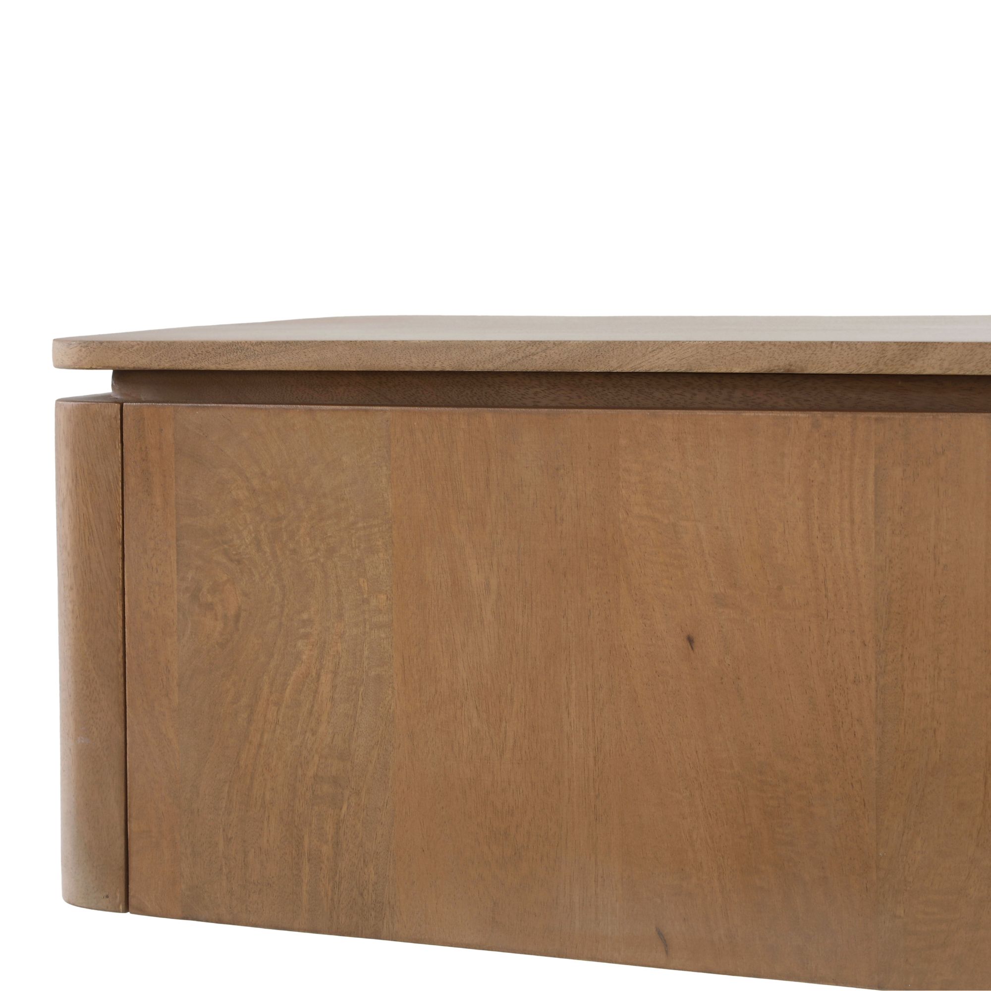 Zwevend tv meubel Dallas Naturel Mangohout 210 cm - Image 10