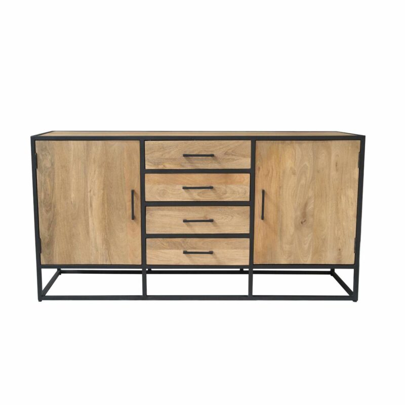 Dressoir Dakota Naturel Mangohout 165 cm - Image 2