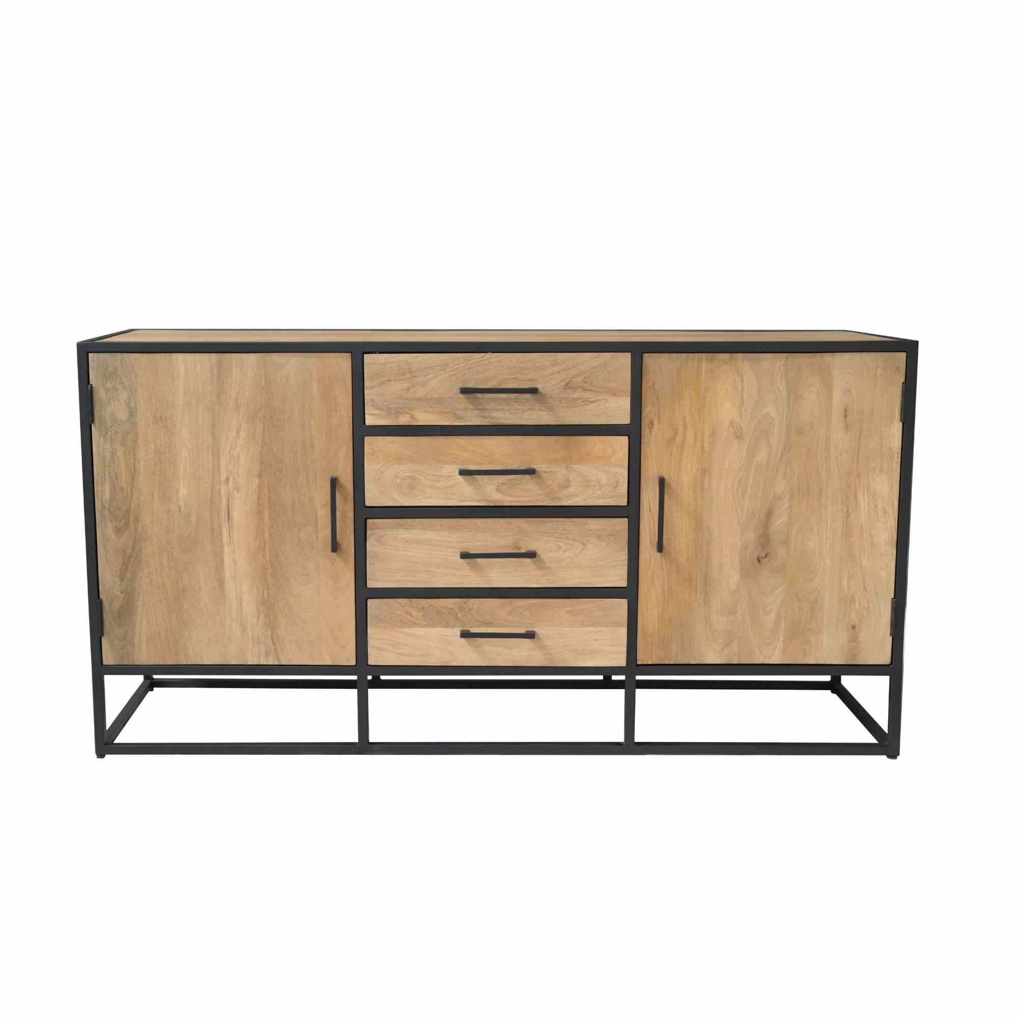Dressoir Dakota Naturel Mangohout 165 cm - Image 2
