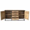 Dressoir Dakota Naturel Mangohout 165 cm - Image 4