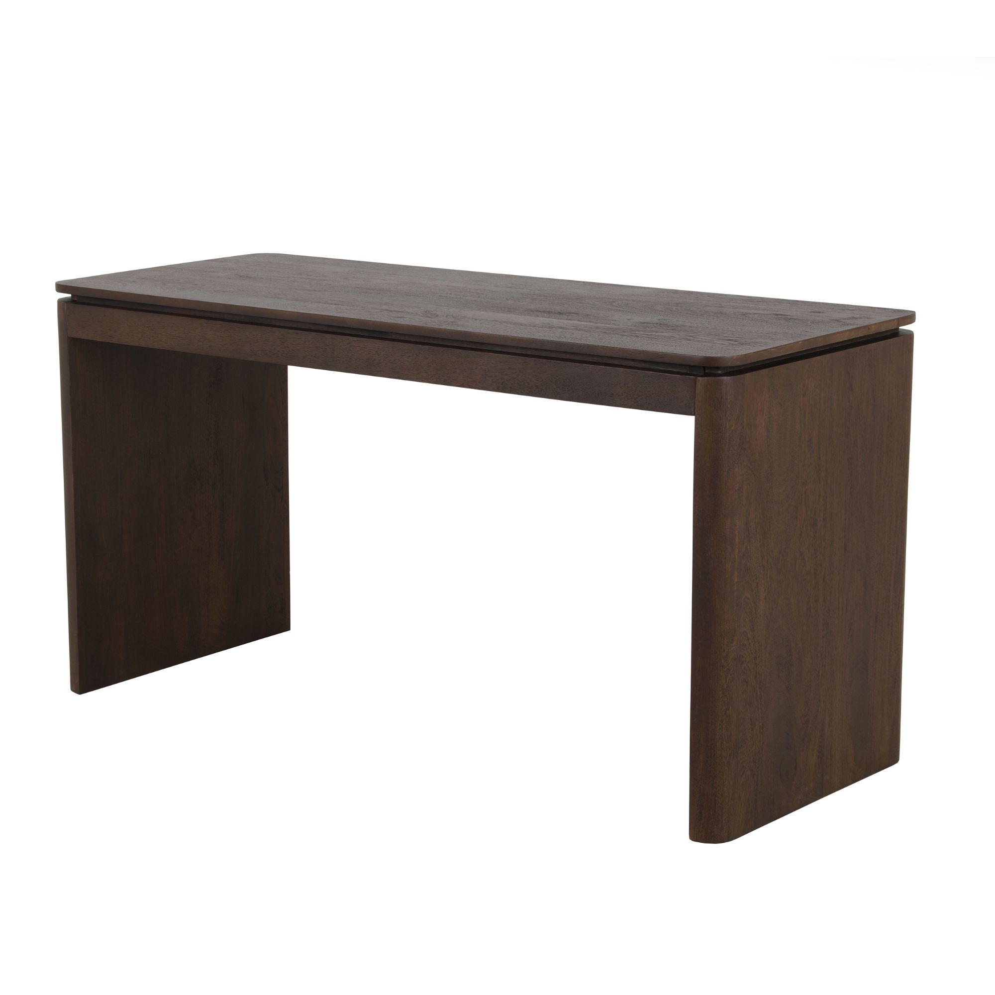 Bureau Dallas Bruin Mangohout 130 cm - Image 3