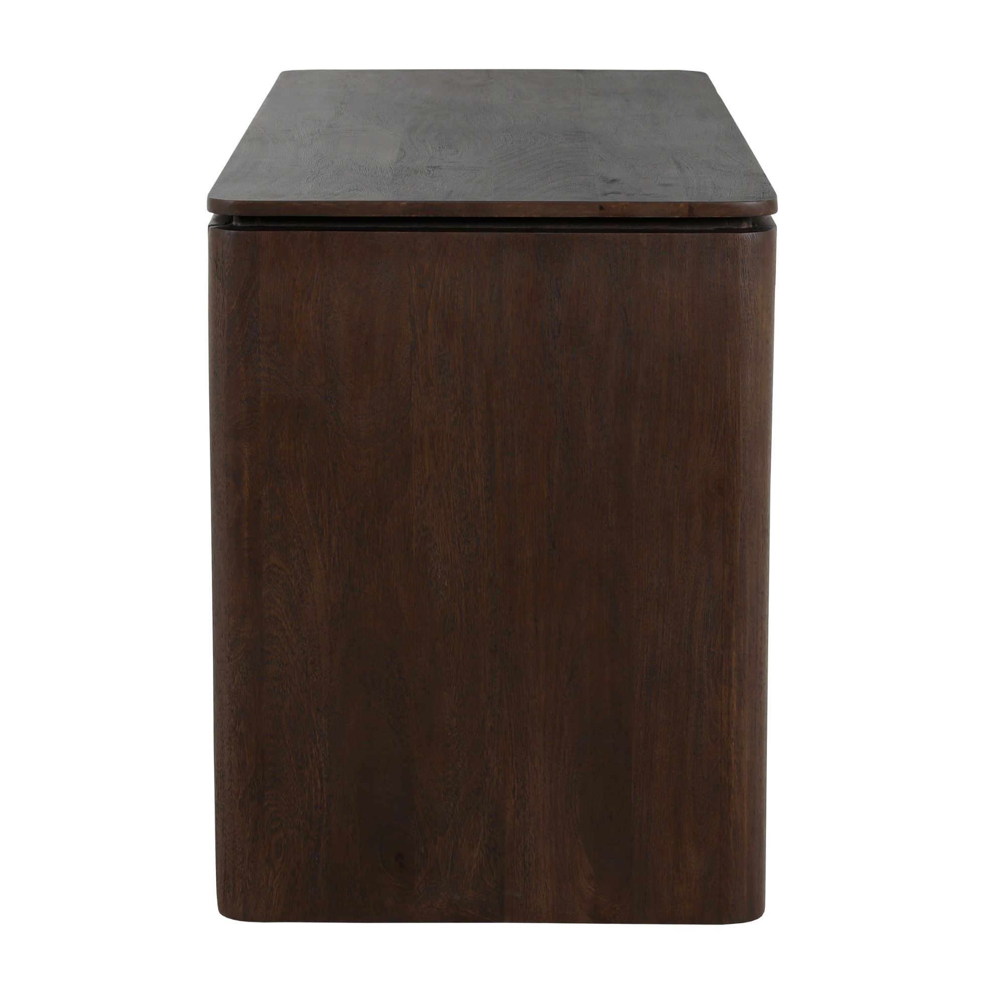 Bureau Dallas Bruin Mangohout 130 cm - Image 8