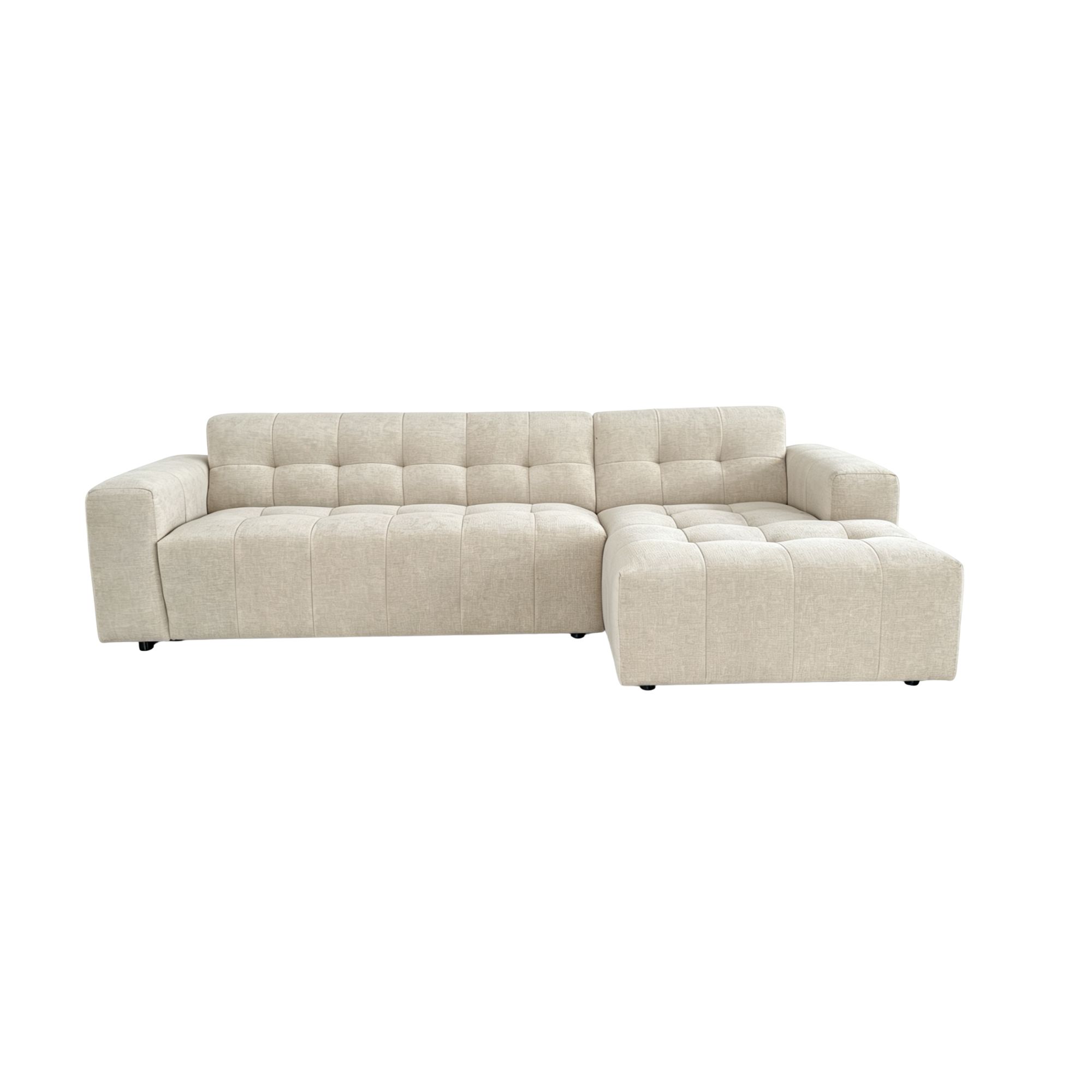 MySofa Ruby Loungebank Beige 2,5 zits AL + Lounge R - Image 2