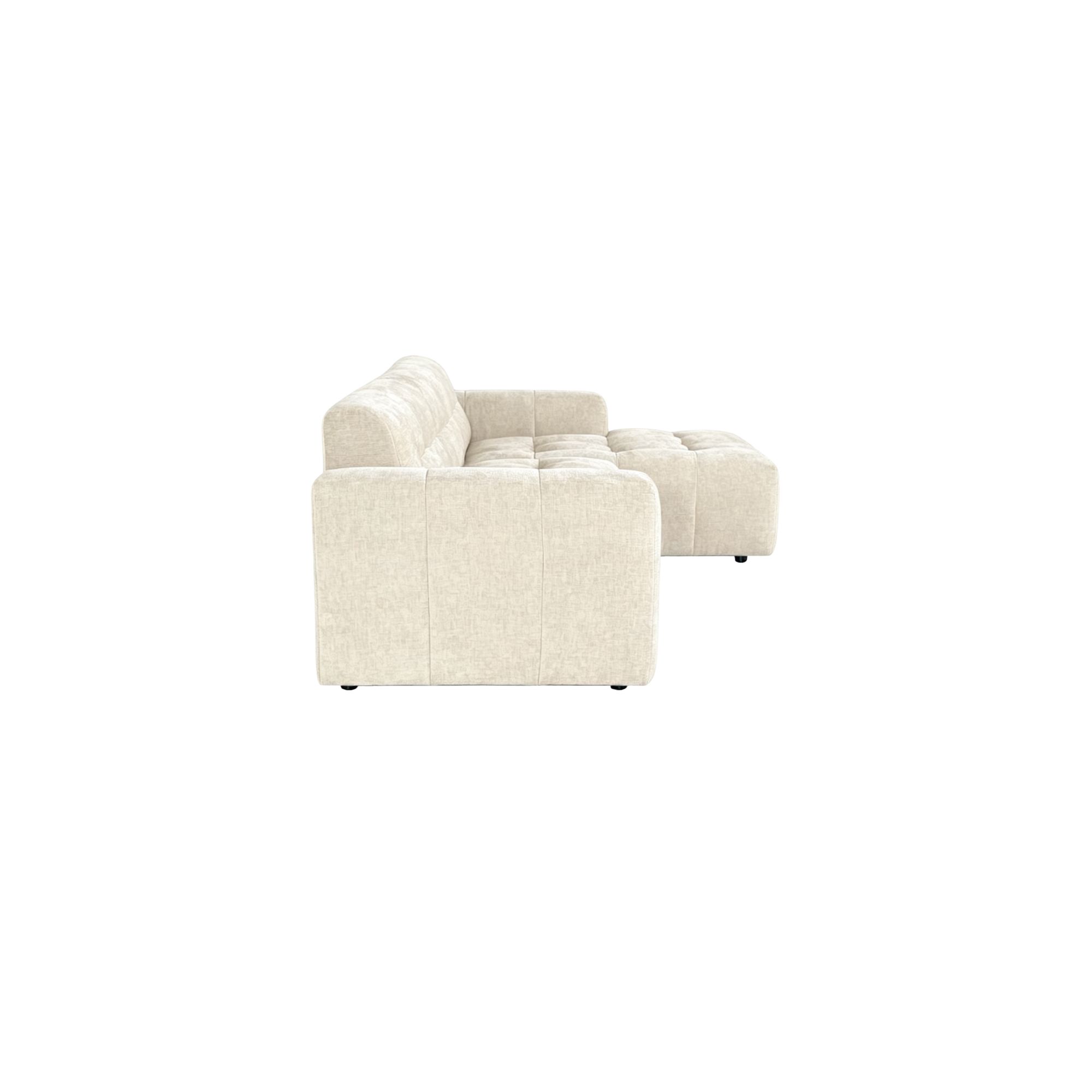 MySofa Ruby Loungebank Beige 2,5 zits AL + Lounge R - Image 5