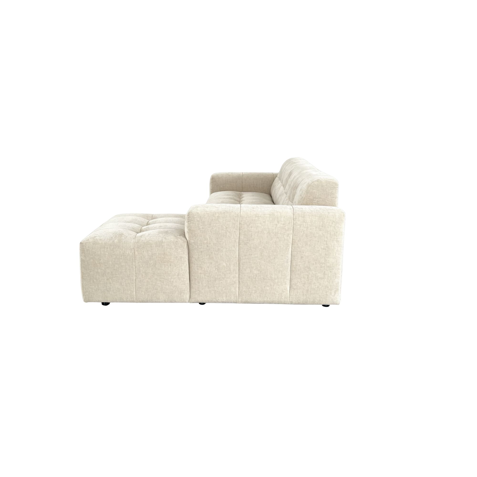 MySofa Ruby Loungebank Beige 2,5 zits AL + Lounge R - Image 6
