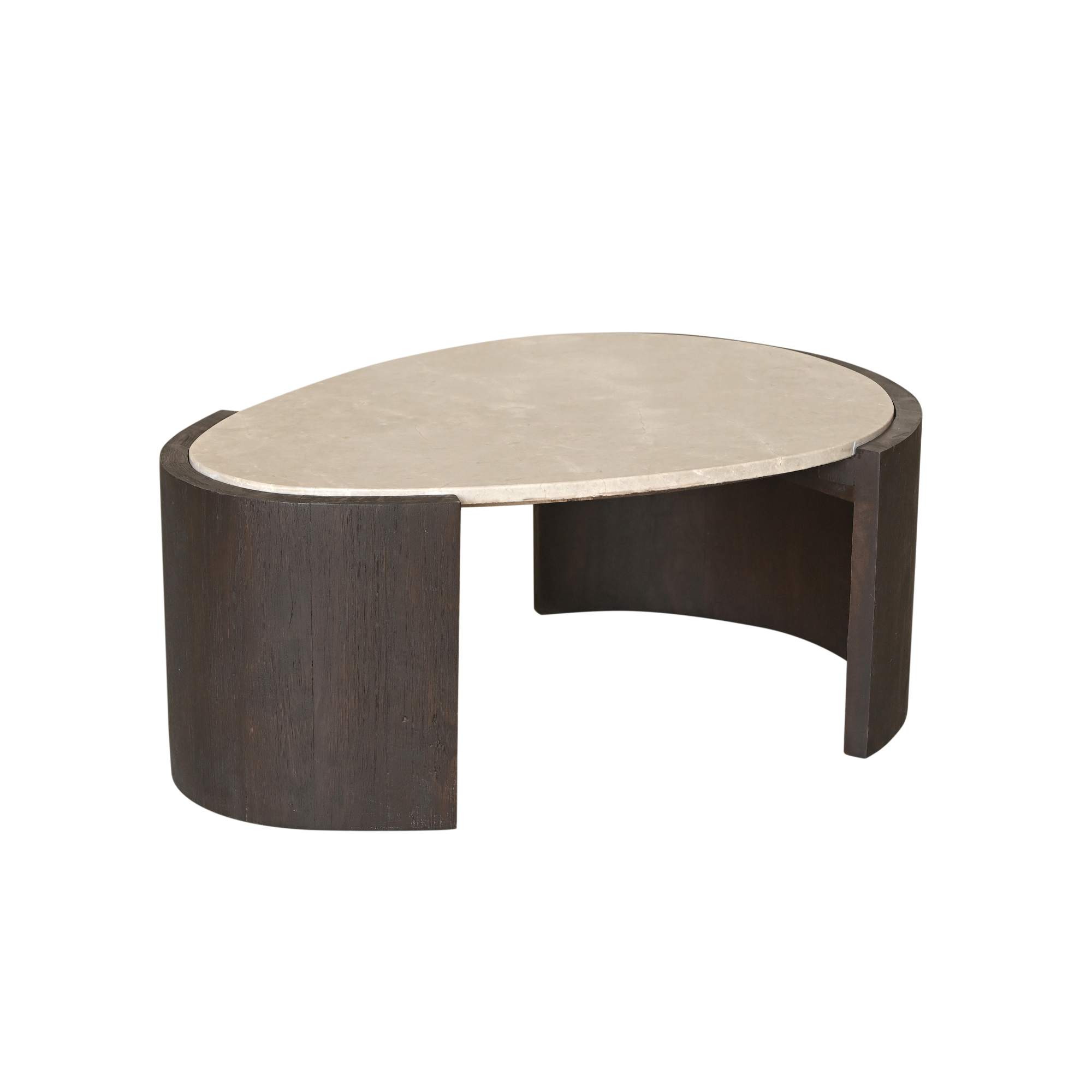 Bijzettafel Lume marmer 71 cm - Image 1