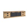 Tv meubel Fresno Naturel Mangohout 200 cm - Image 3