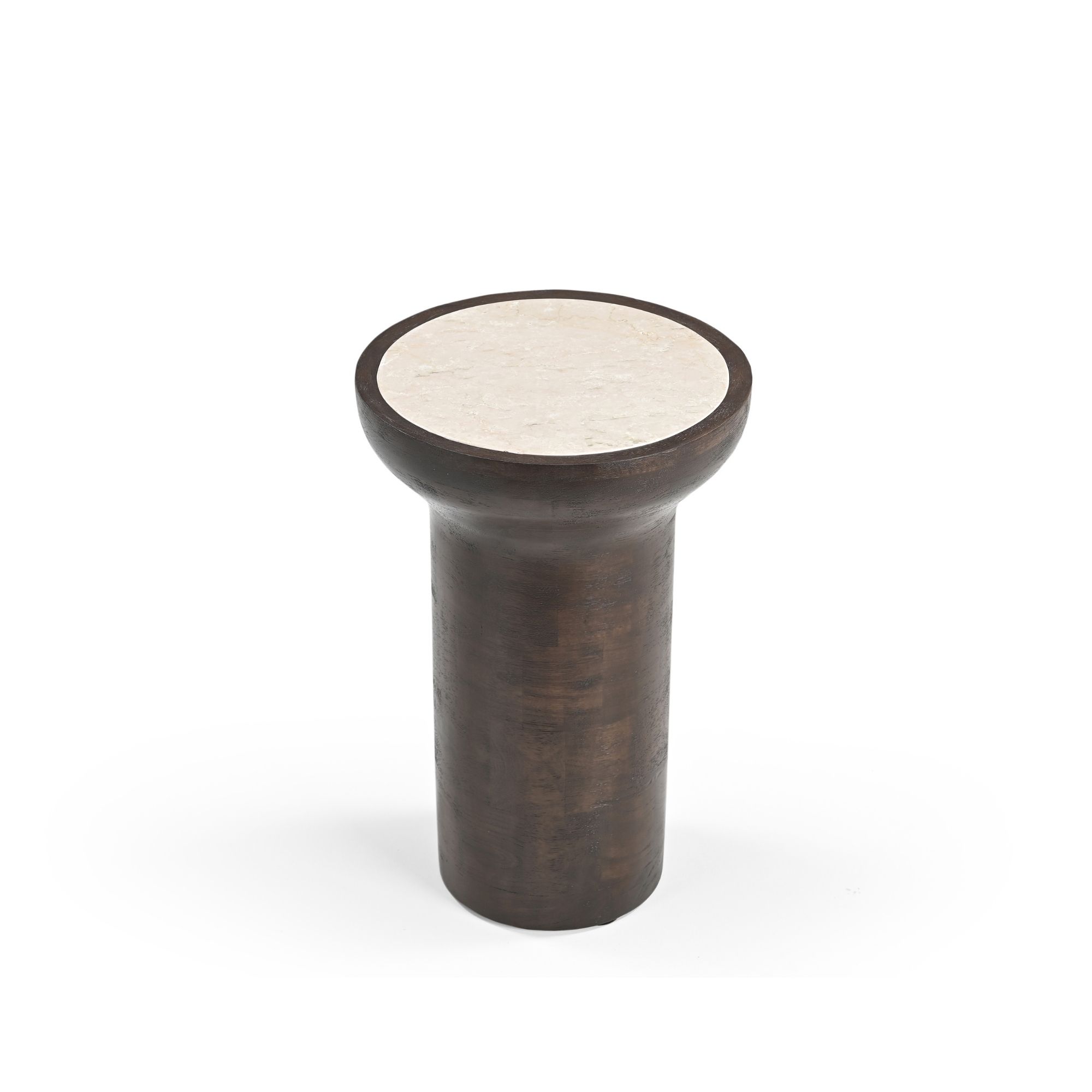 Bijzettafel Zoë Bruin Marmer 33 cm - Image 2