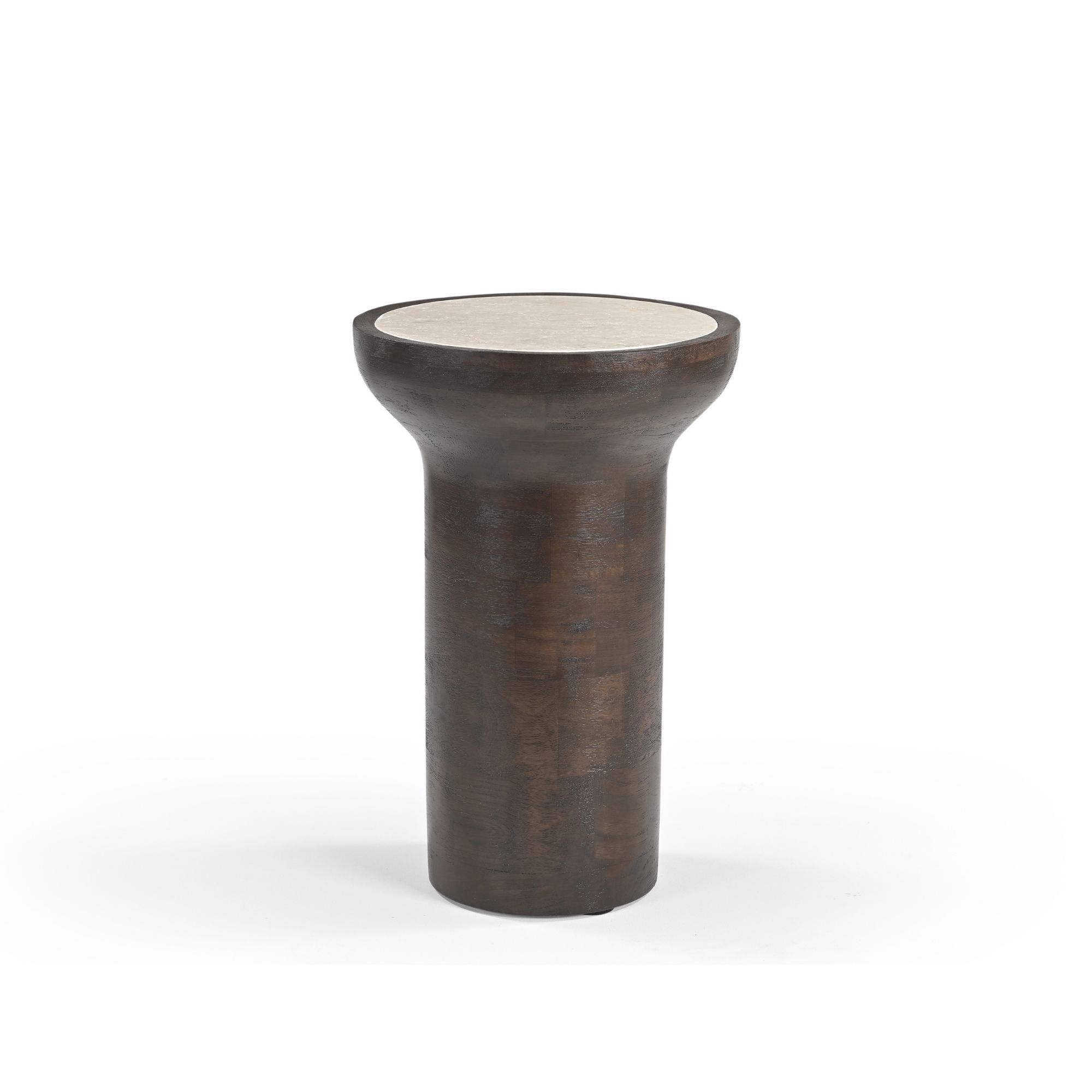 Bijzettafel Zoë Bruin Marmer 33 cm - Image 3