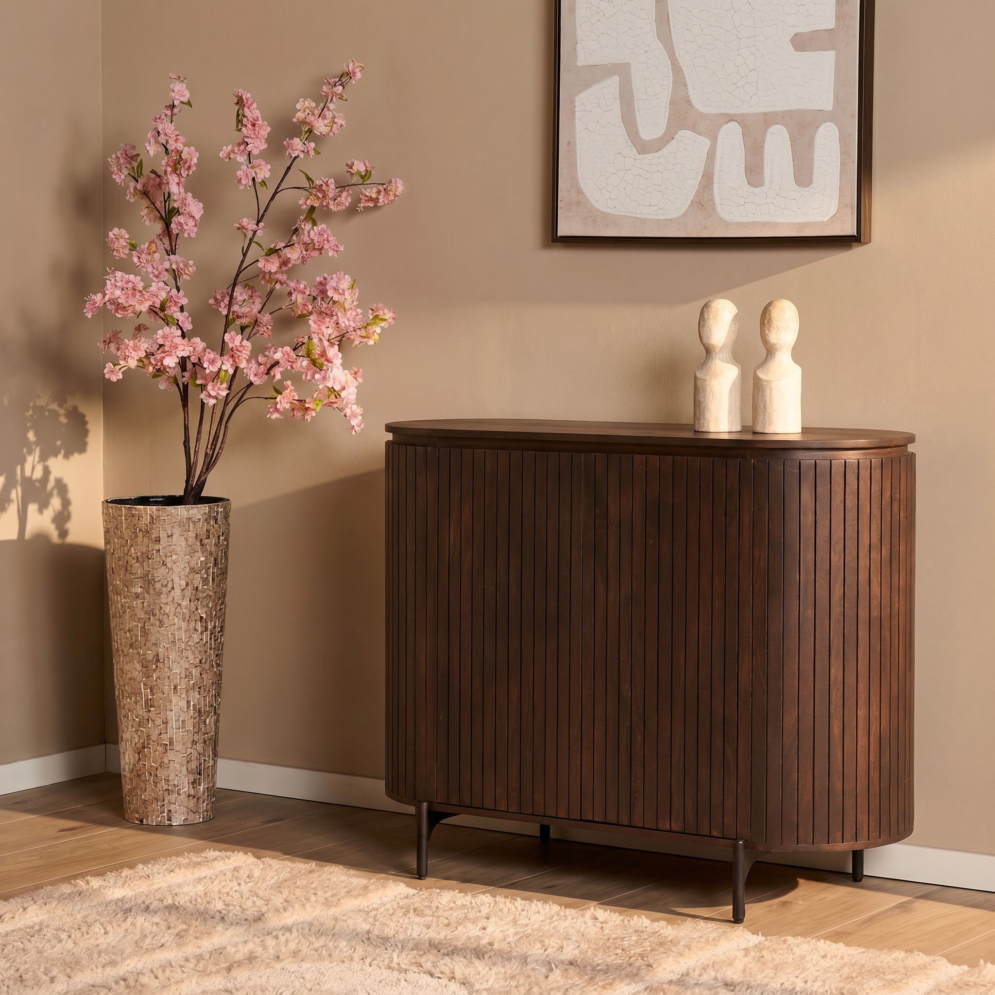 Kabinet kast Solana Bruin Mangohout 115 cm - Image 1