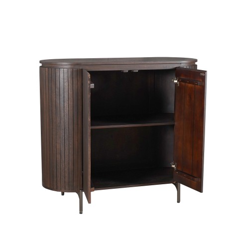 Kabinet kast Solana Bruin Mangohout 115 cm - Image 5