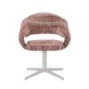 Draaibare eetkamerstoel Jade Burgundy - Image 3