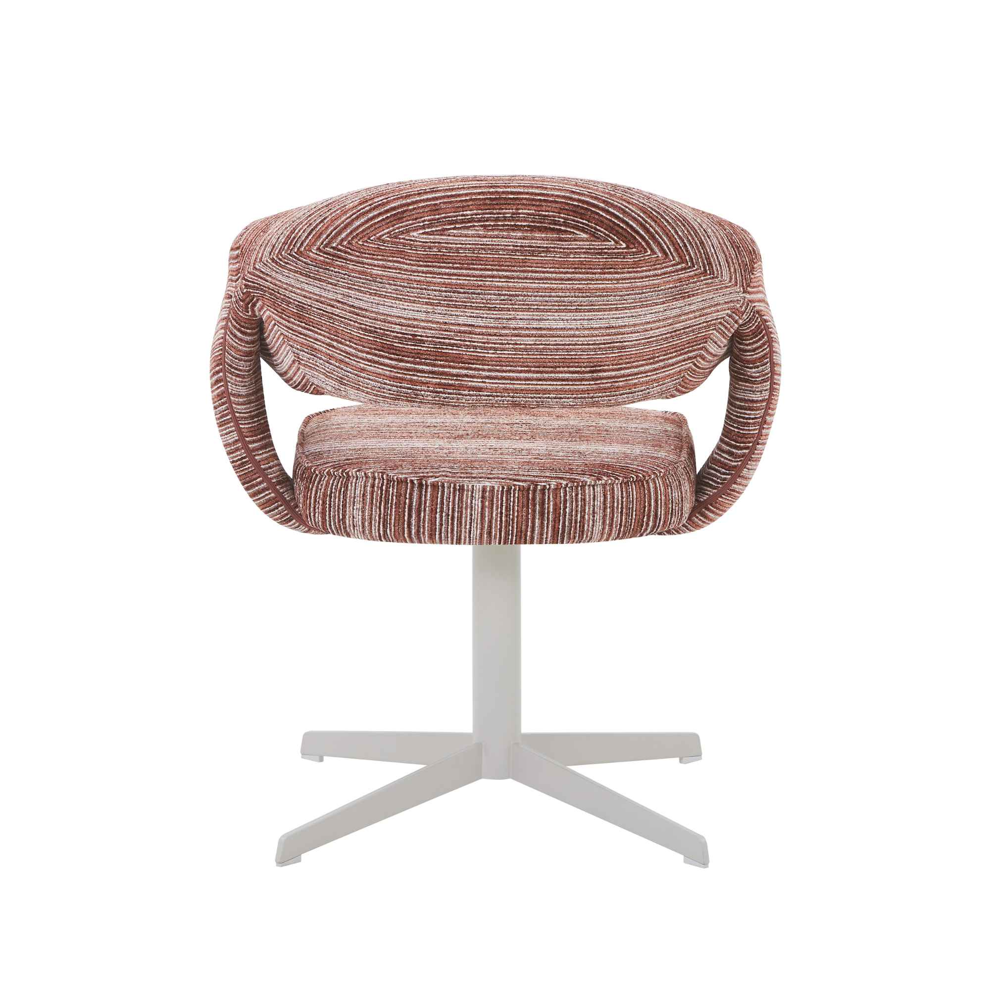 Draaibare eetkamerstoel Jade Burgundy - Image 6