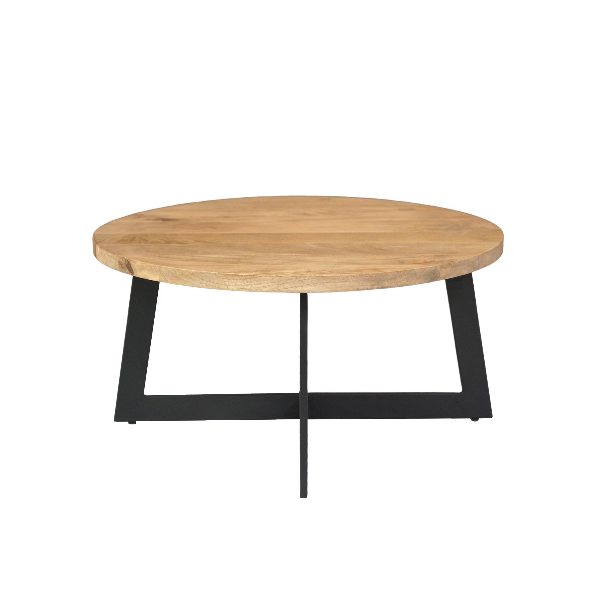 Salontafel set Atlanta Naturel Mangohout 70 cm - Image 4
