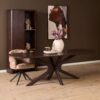 Deens ovale eettafel Milo Bruin Mangohout 210 cm - Image 1