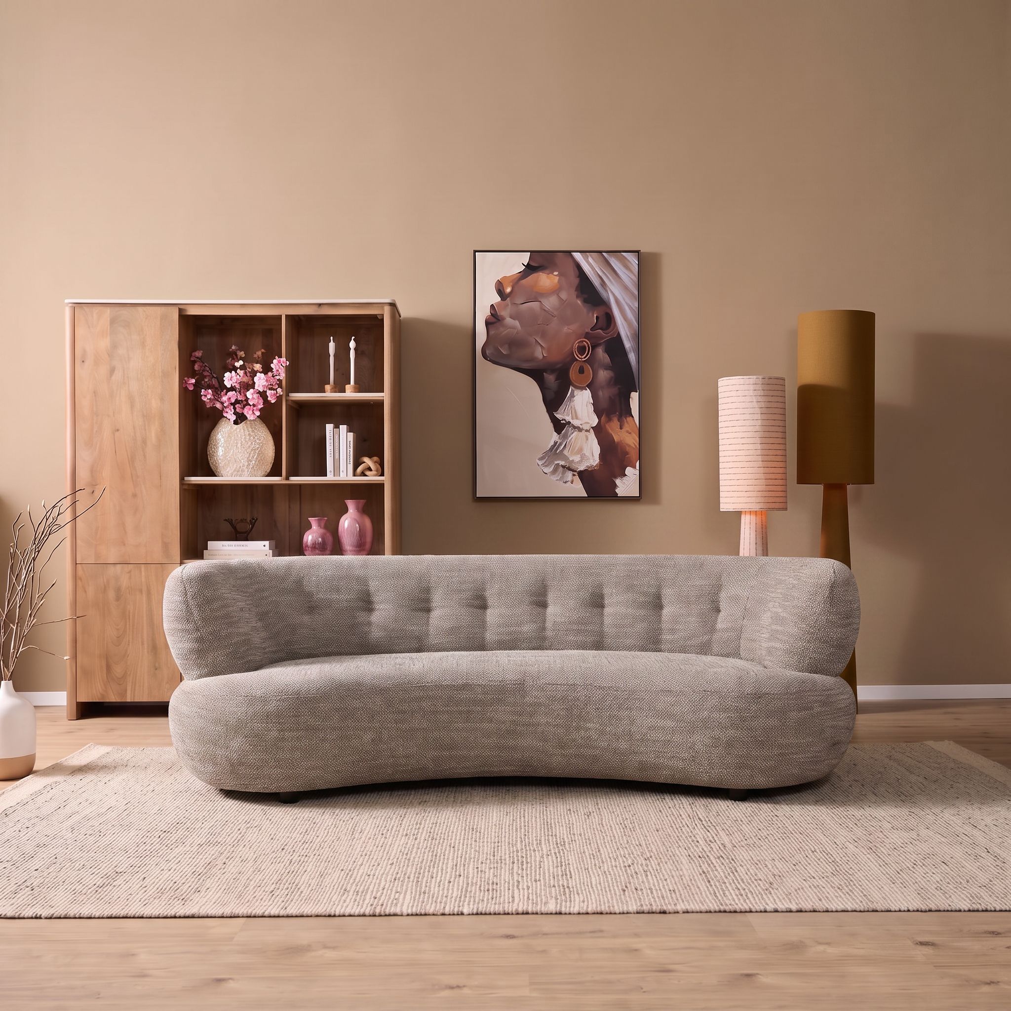 MySofa Amy 3 zits Greige - Image 1
