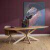 Eiken Eettafel Ferris Deens Ovaal 180 cm - Image 1