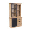 Vitrinekast Noa Naturel Mangohout 120 cm - Image 3