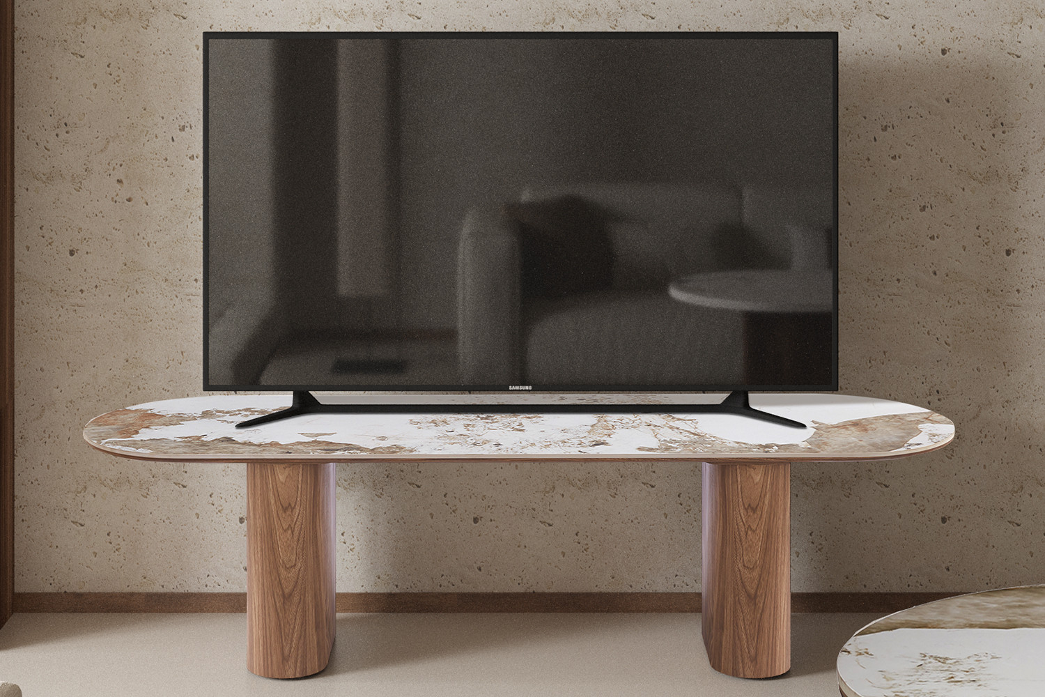 Image 2 for NEW - TV Meubel Evora Glanzend Steen Pandora