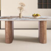 Image 3 for NEW - Tafel Evora 210 cm Glanzend Steen Pandora