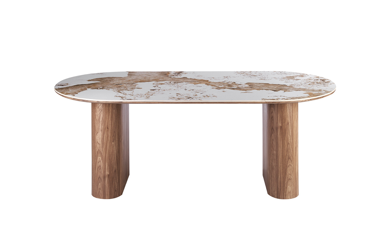 Image 4 for NEW - Tafel Evora 210 cm Glanzend Steen Pandora