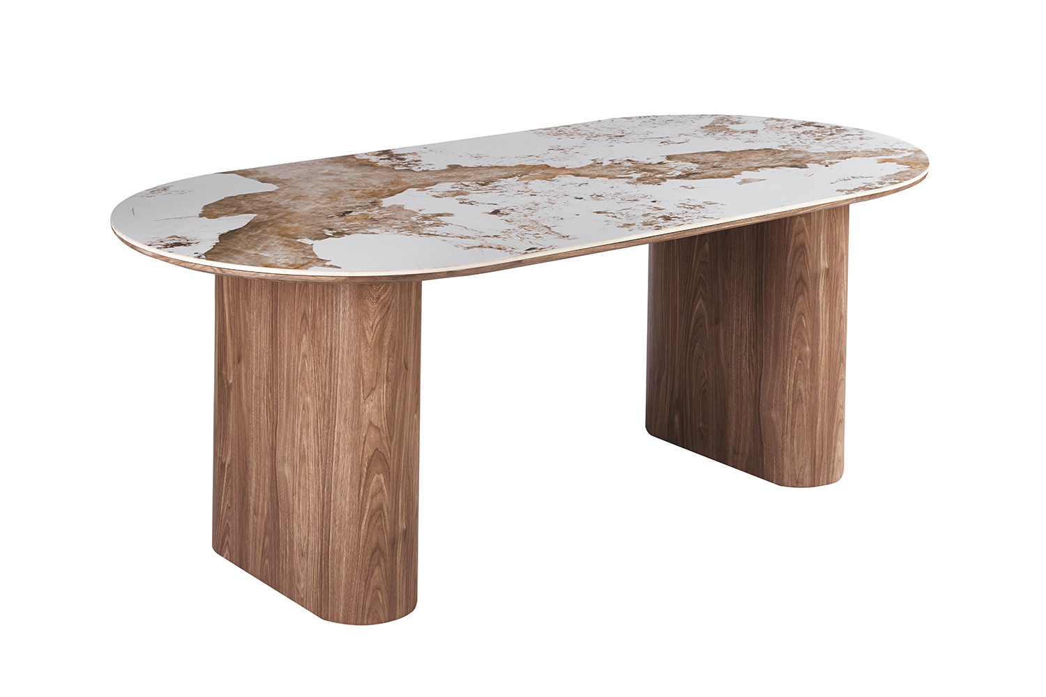 Image 5 for NEW - Tafel Evora 210 cm Glanzend Steen Pandora
