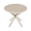 Image 4 for NEW - Salontafel Noa 60cm Rond Baroque Beige - Grijs Voet