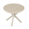 Image 5 for NEW - Salontafel Noa 60cm Rond Baroque Beige - Grijs Voet