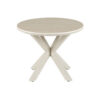 Image 6 for NEW - Salontafel Noa 60cm Rond Baroque Beige - Grijs Voet