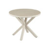 Image 7 for NEW - Salontafel Noa 60cm Rond Baroque Beige - Grijs Voet