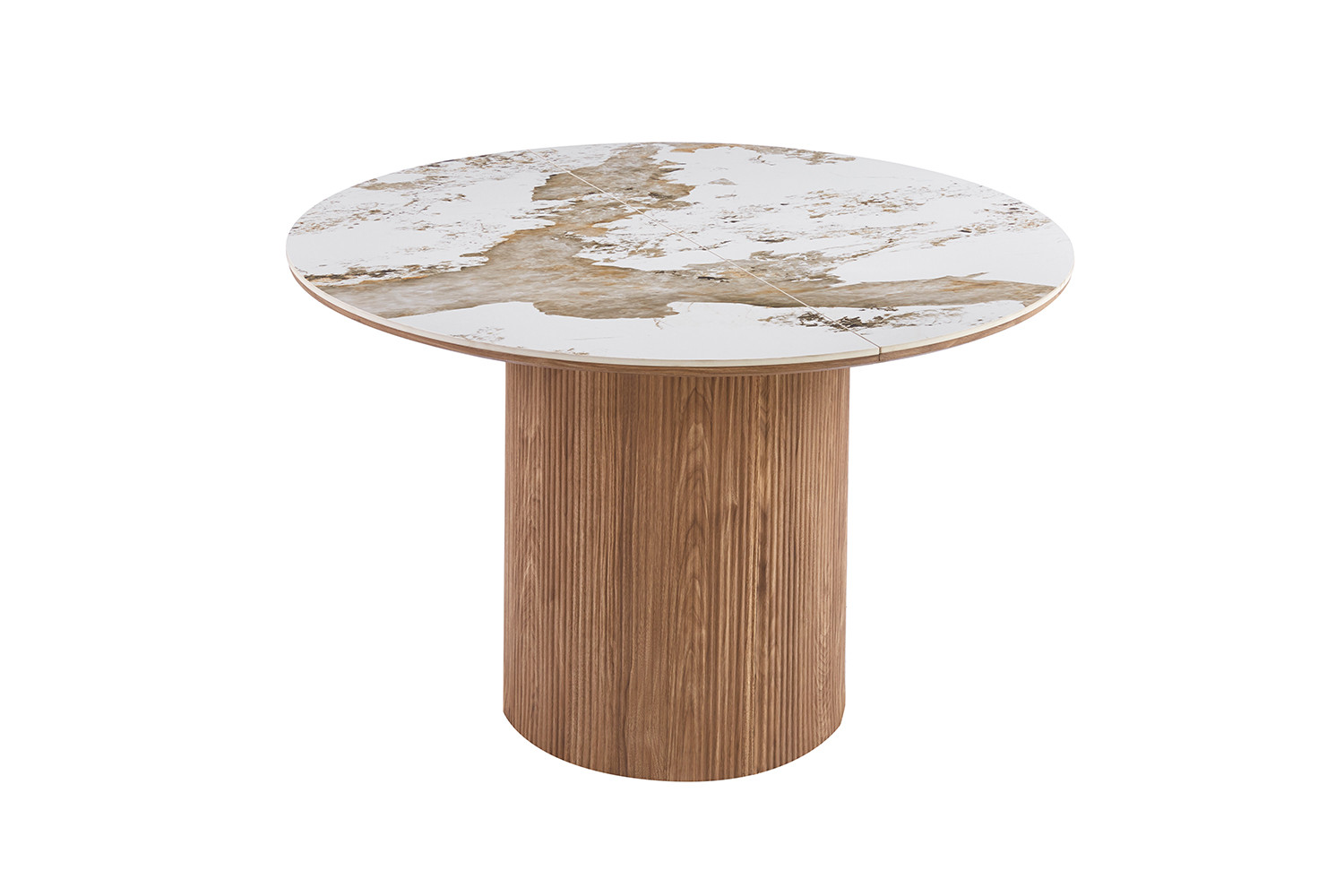 Image 7 for NEW - Uitschuifb. Tafel Evora 120-160-200 cm Glanzend Steen Pandora