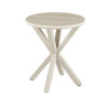 Image 5 for NEW - Salontafel Noa 50cm Rond Baroque Beige - Grijs Voet