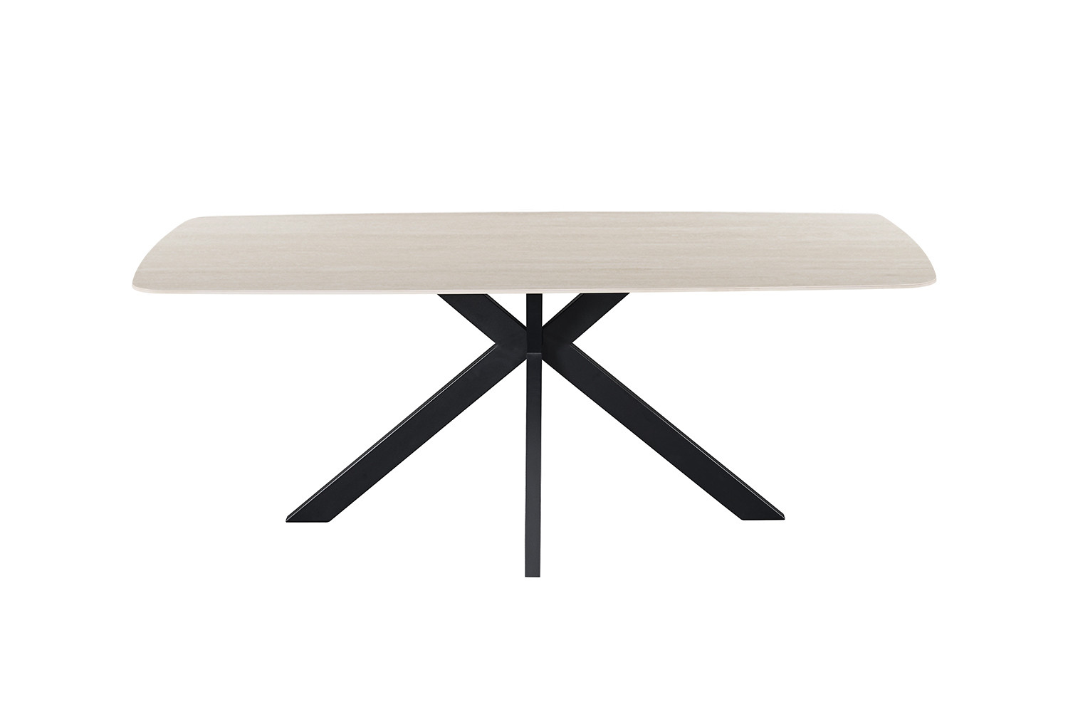 Image 4 for NEW - Tafel Apollo 200 cm Deens Ovaal Steen Baroque Grijs