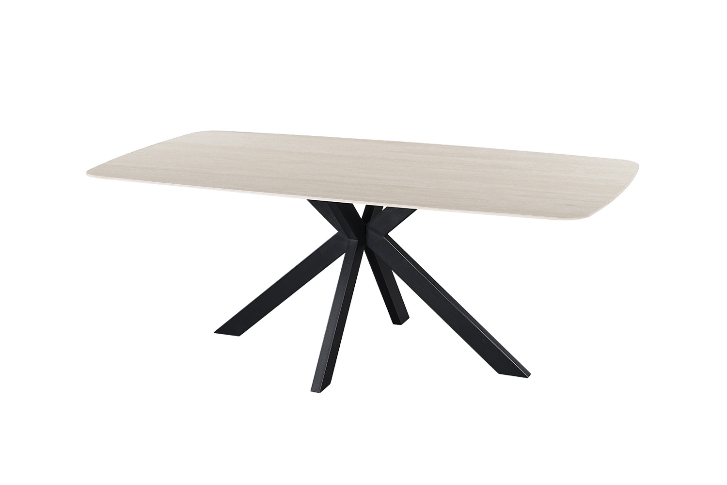 Image 5 for NEW - Tafel Apollo 200 cm Deens Ovaal Steen Baroque Grijs