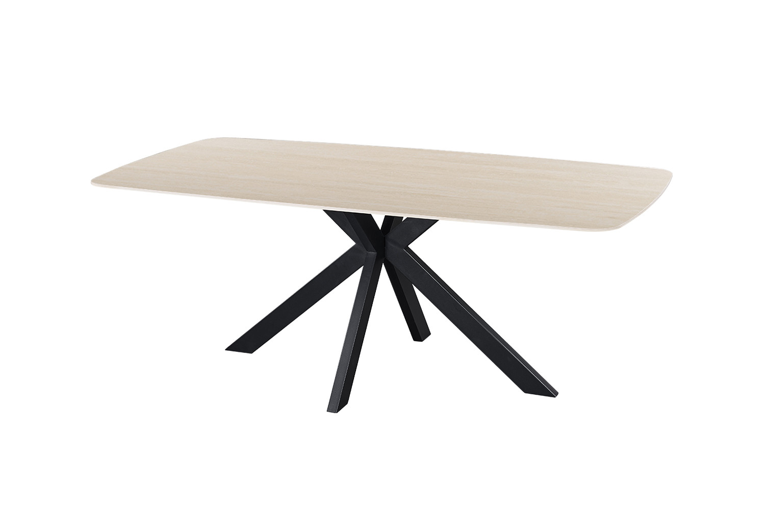 Image 5 for NEW - Tafel Apollo 200 cm Deens Ovaal Steen Baroque Beige