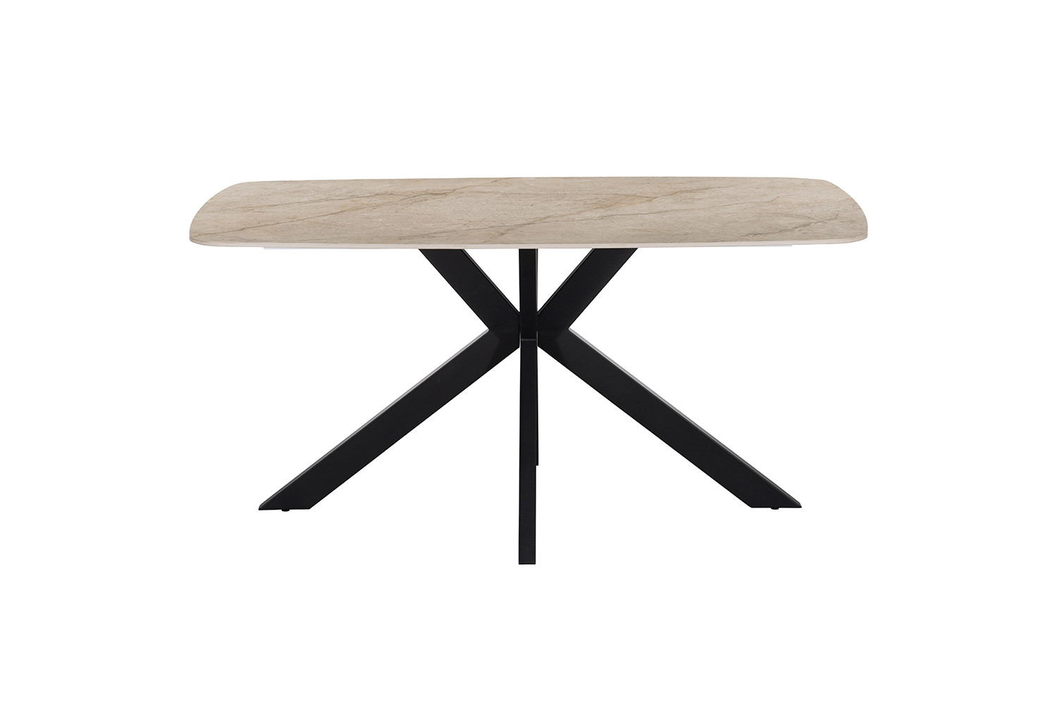 Image 4 for NEW - Tafel Apollo 160 cm Deens Ovaal Glanzend steen Shakespear Beige