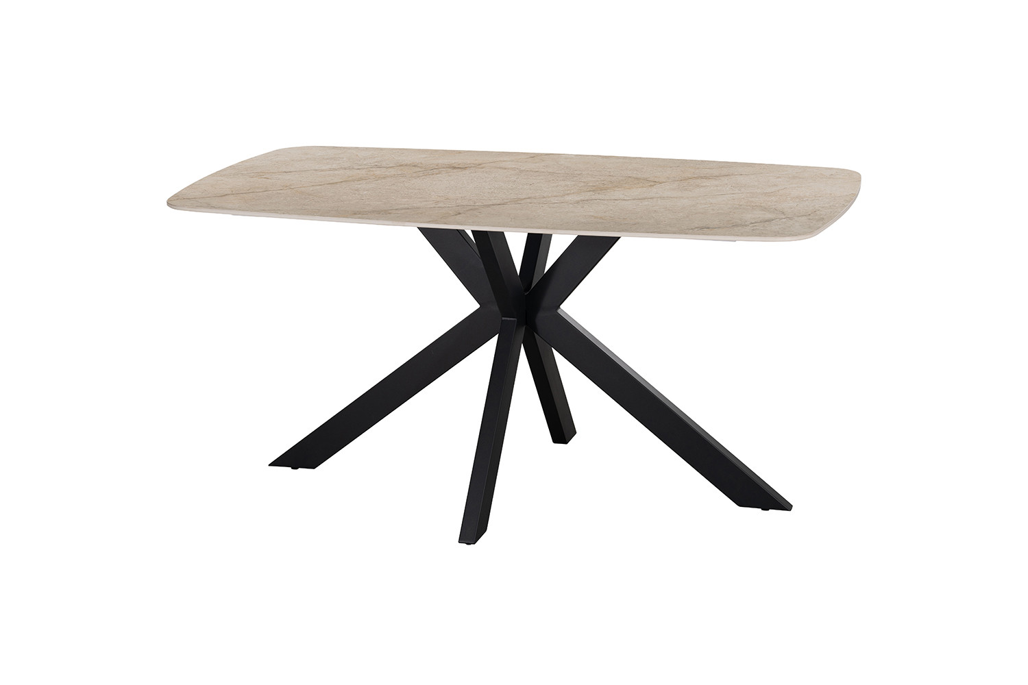 Image 5 for NEW - Tafel Apollo 160 cm Deens Ovaal Glanzend steen Shakespear Beige
