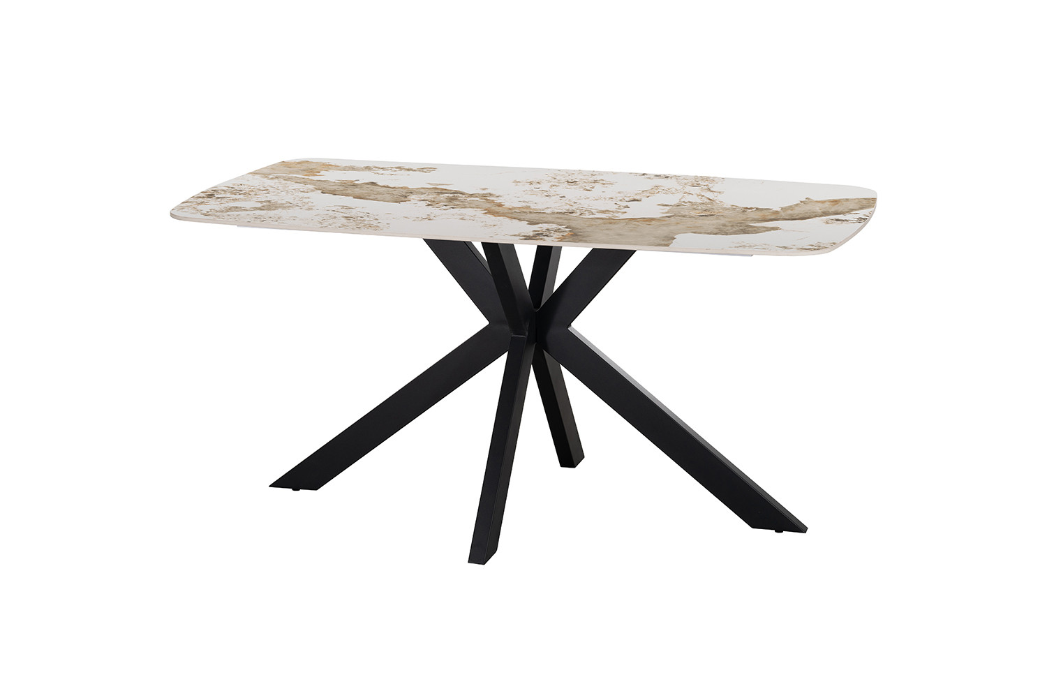 Image 5 for NEW - Tafel Apollo 160 cm Deens Ovaal Glanzend steen Pandora