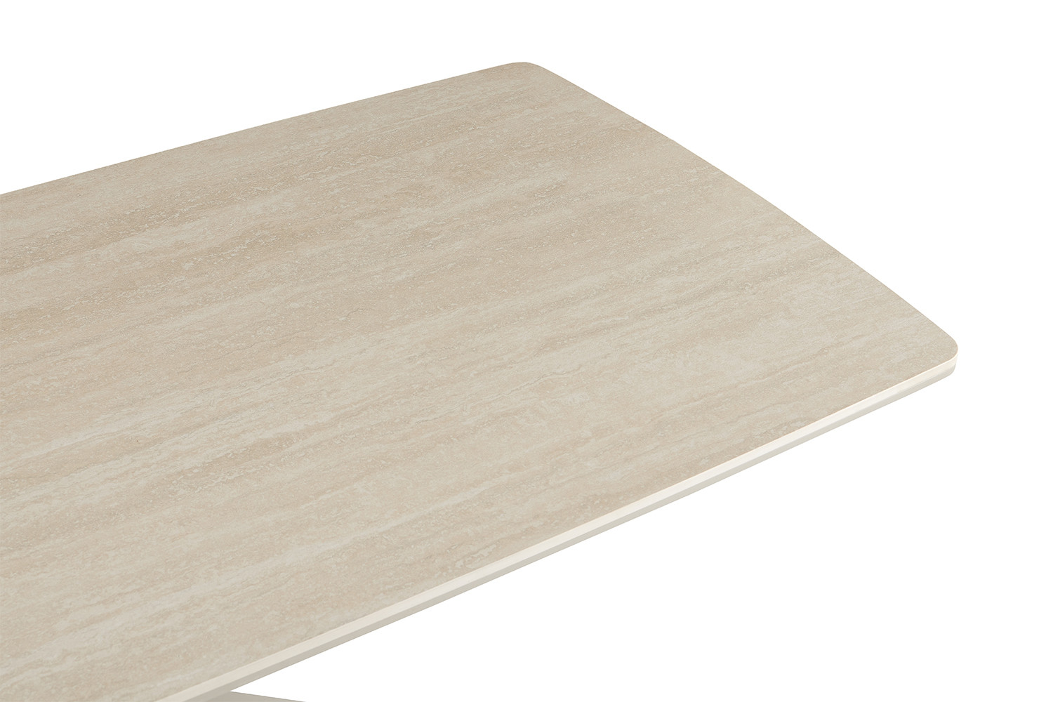 Image 6 for NEW - Tafel Noa 180x90 cm Deens Ovaal Baroque Beige - Grijs Voet
