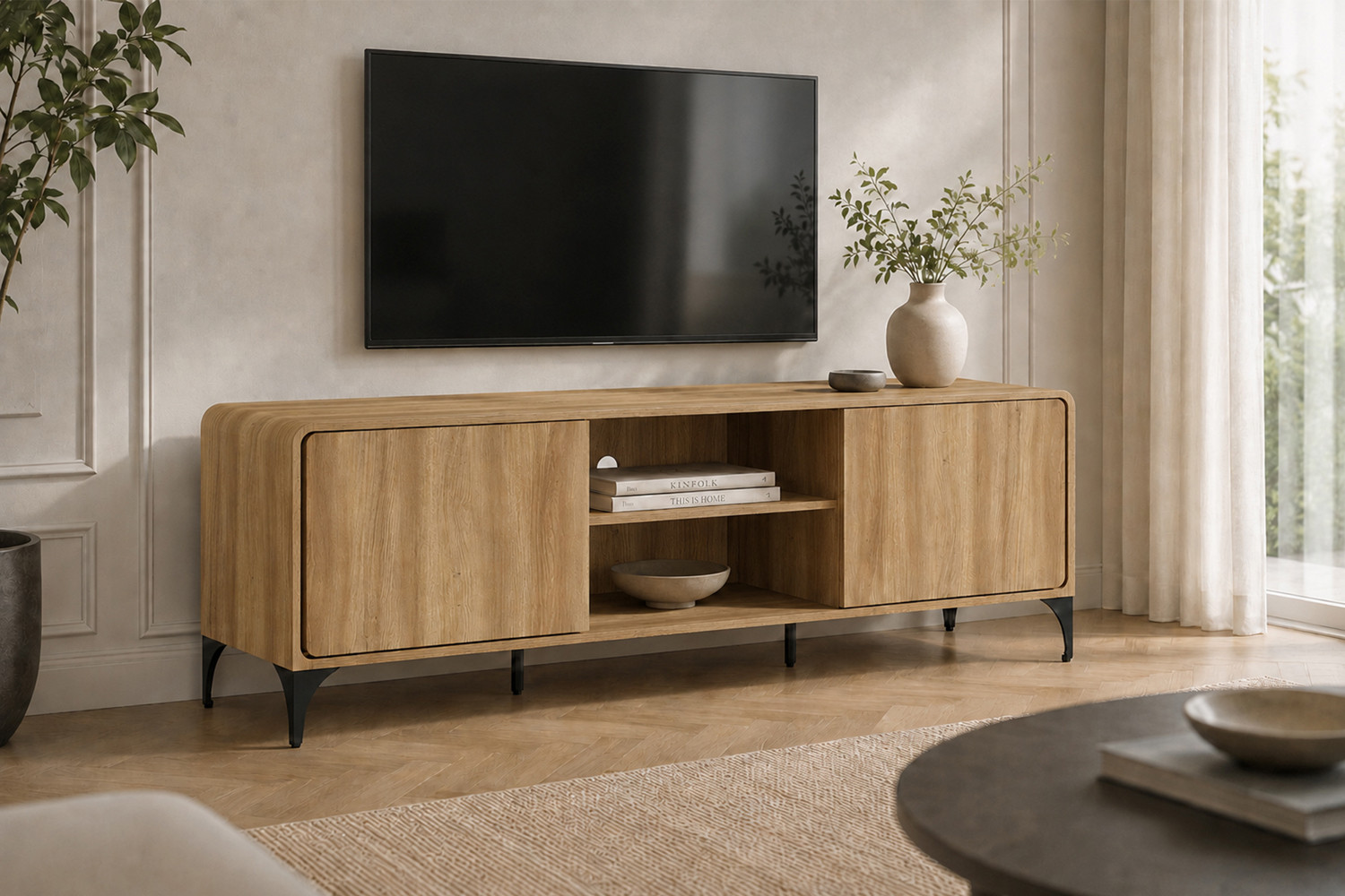 Image 1 for NEW - TV meubel Florence 170 cm Decor Eik Naturel