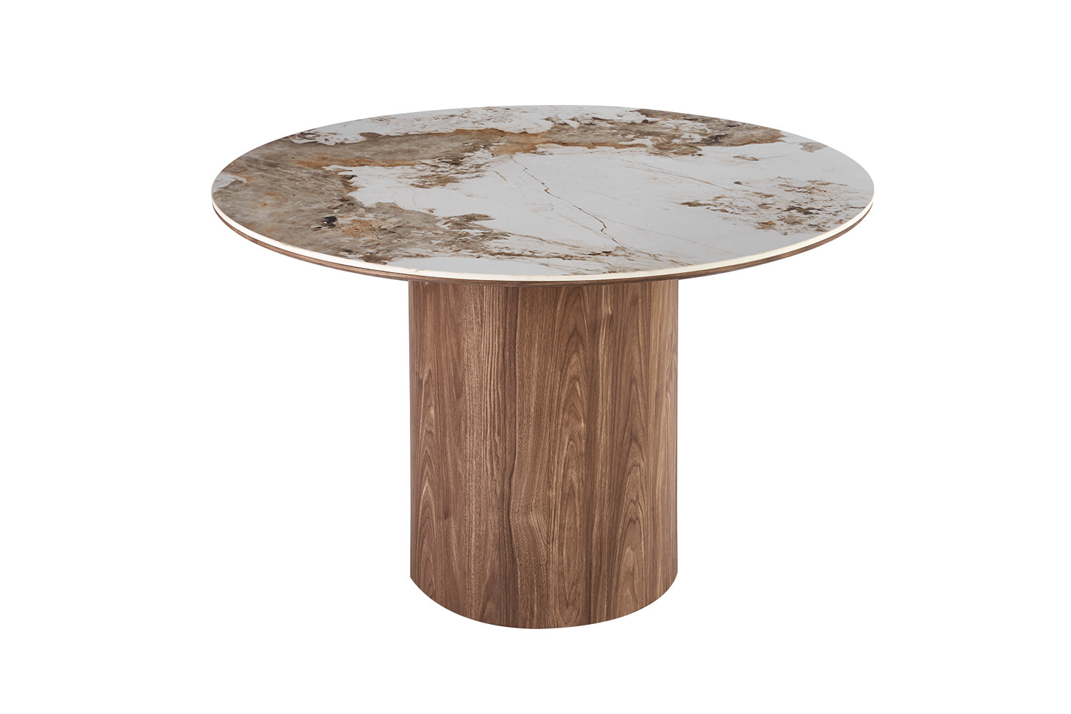 Image 4 for NEW - Tafel Evora 120 cm Rond Glanzend Steen Pandora