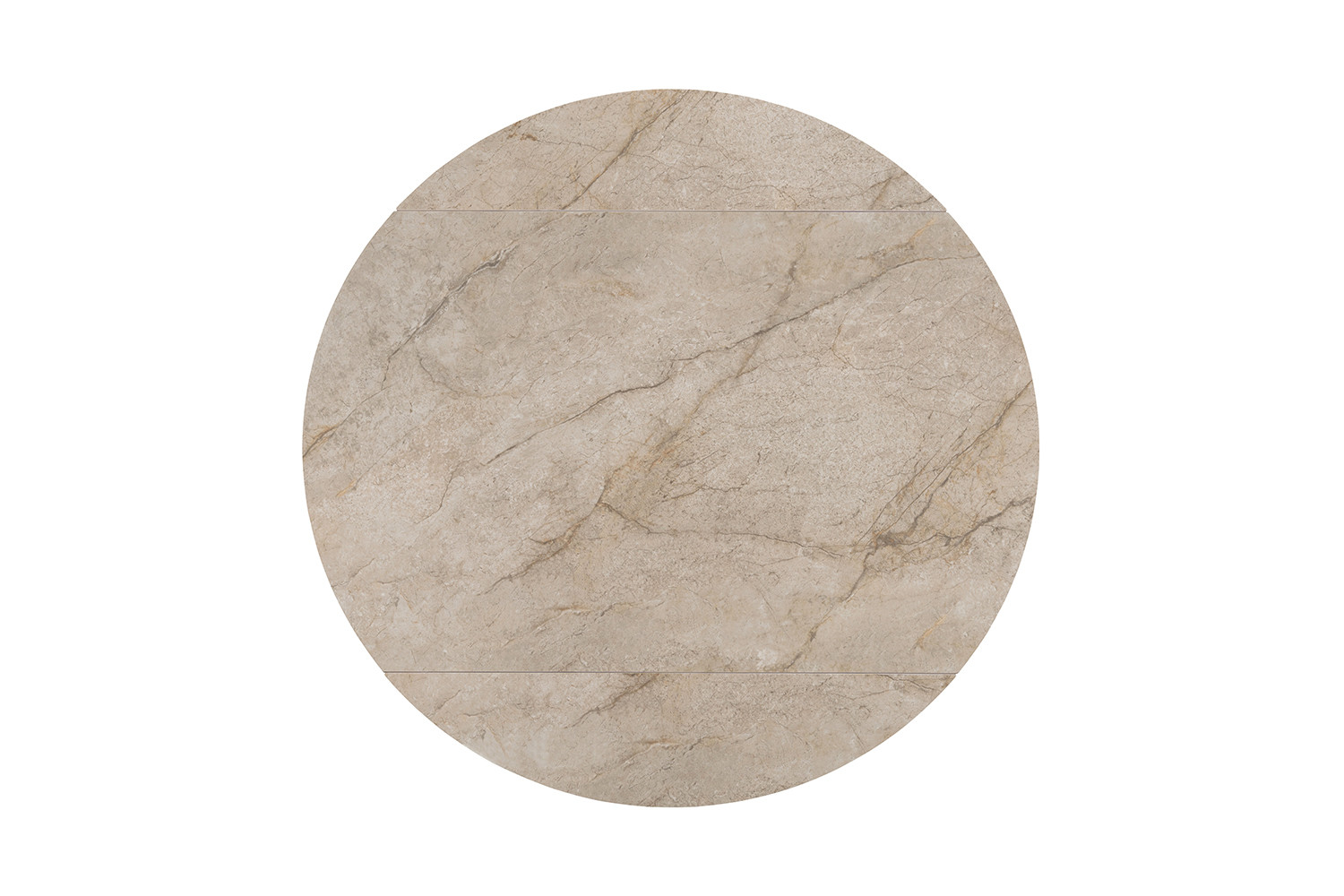 Image 4 for NEW - Uitschuifbare tafel Athéna Rond 140-140x90 cm steen Shakspear Beige