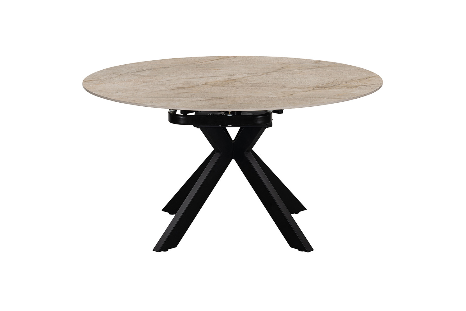 Image 5 for NEW - Uitschuifbare tafel Athéna Rond 140-140x90 cm steen Shakspear Beige
