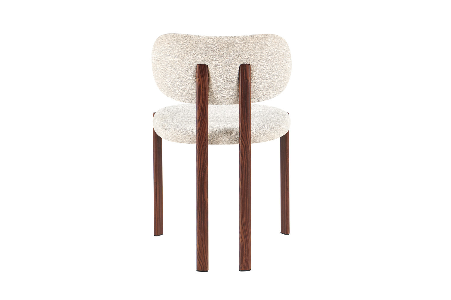 Image 7 for NEW - Stoel Jade Walnoot - Stof Fabb Raven 24 Beige