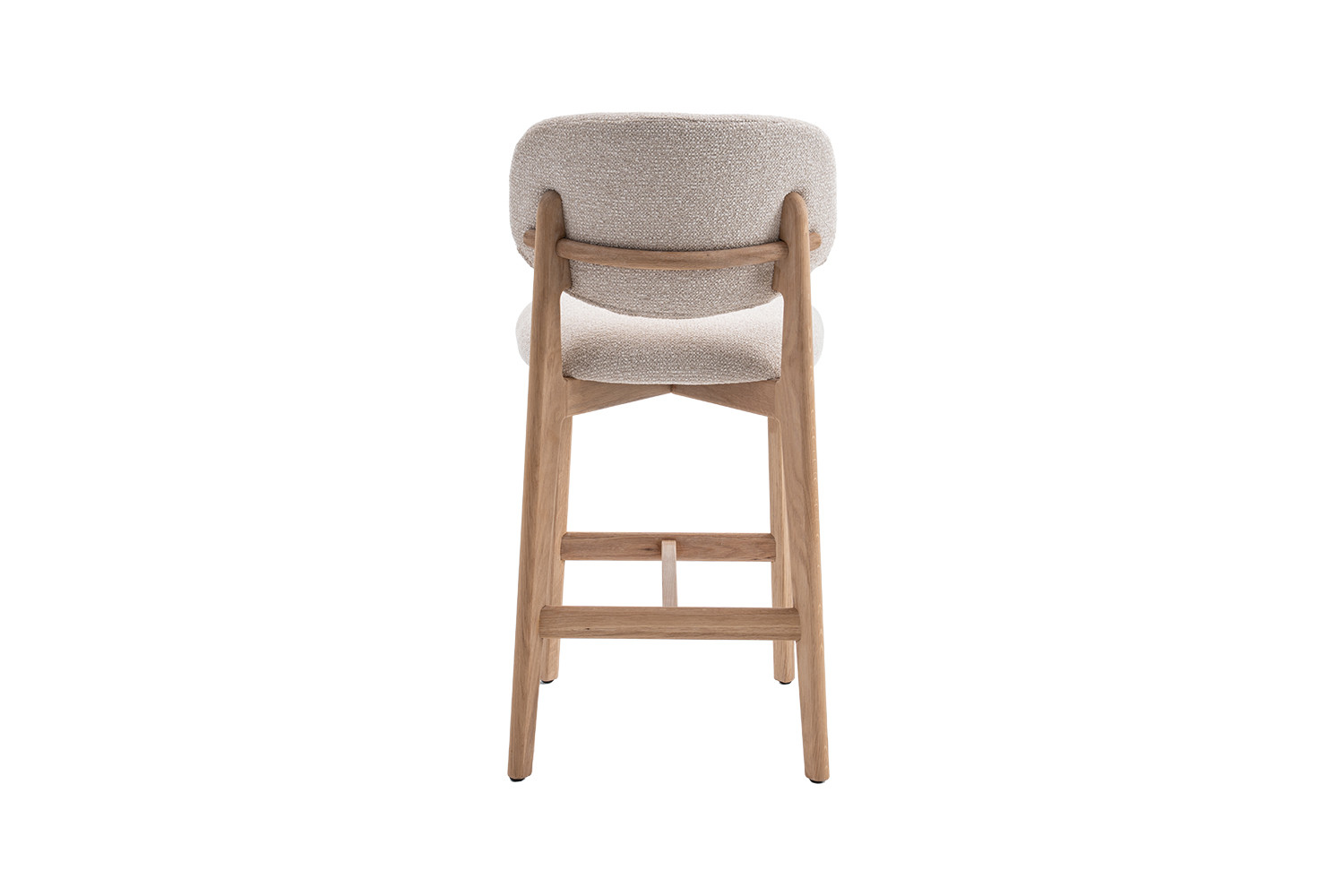 Image 8 for NEW - Counterstoel Carmen Naturel Eik Ote Milan 103 Beige Gemonteerd