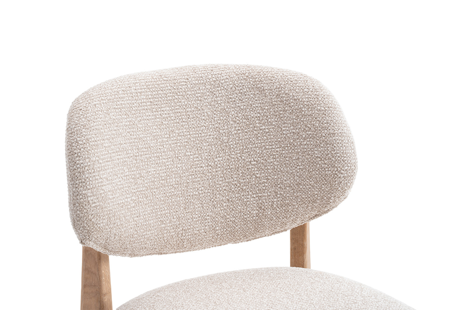 Image 10 for NEW - Counterstoel Carmen Naturel Eik Ote Milan 103 Beige Gemonteerd