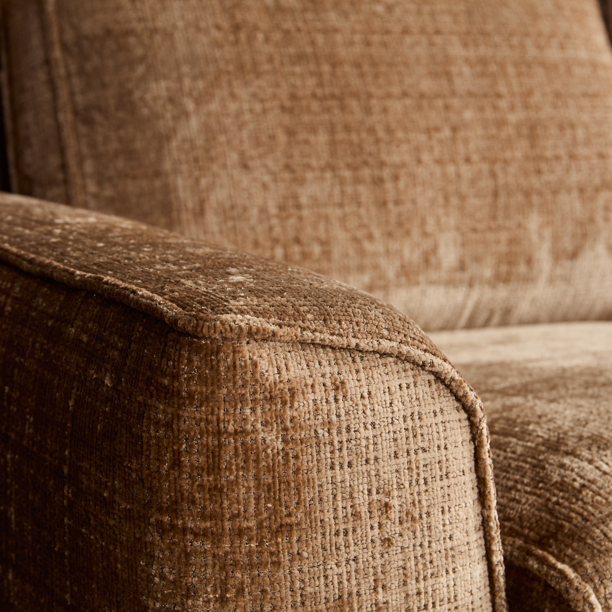 MySofa Teddy Hoekbank Cinnamon 2,5 zits+Divan Rechts - Image 2