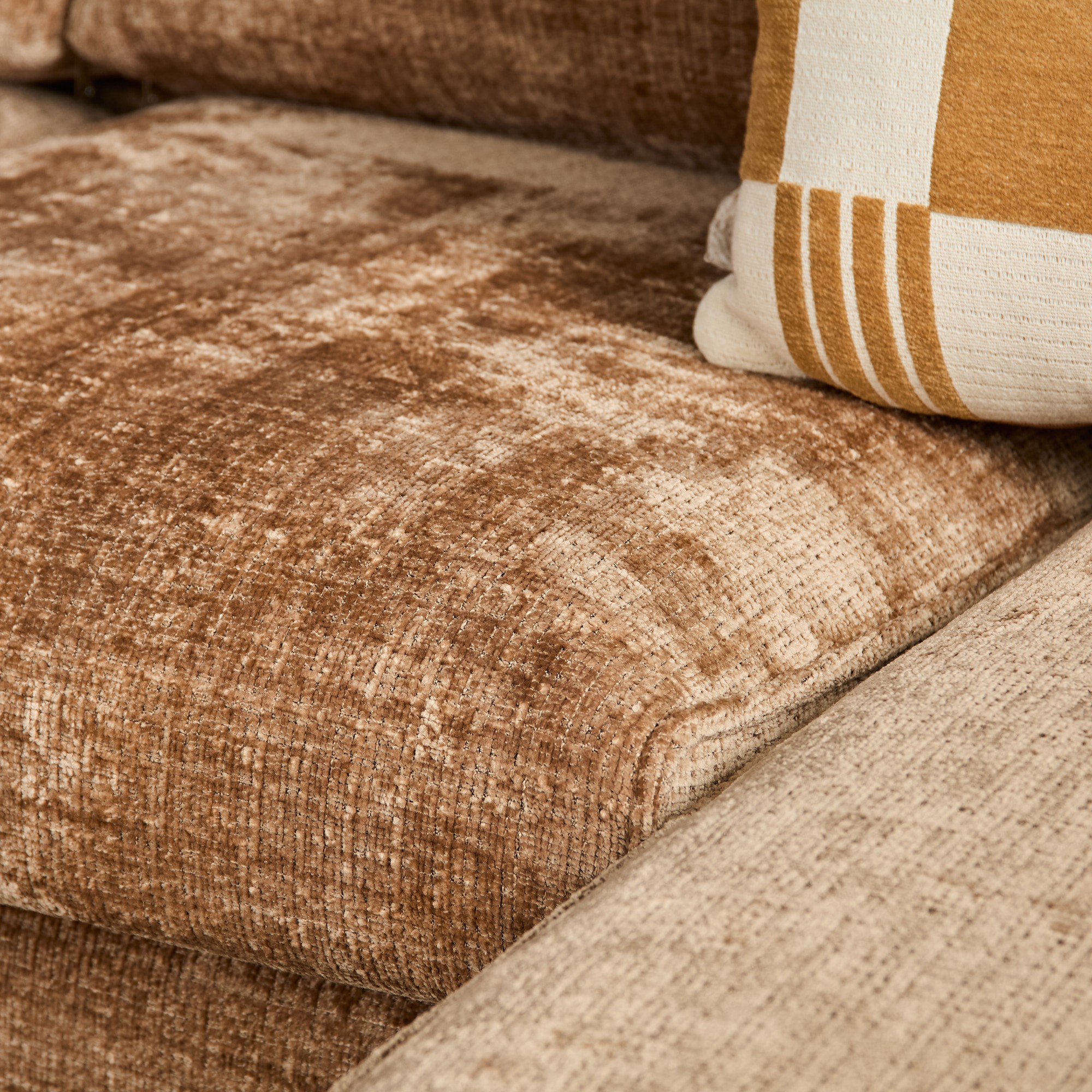 MySofa Teddy Hoekbank Cinnamon 2,5 zits+Divan Rechts - Image 3